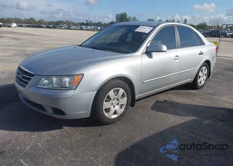 2010 Hyundai Sonata Gls z USA, uszkodzony, nr VIN 5NPET4AC0AH655602